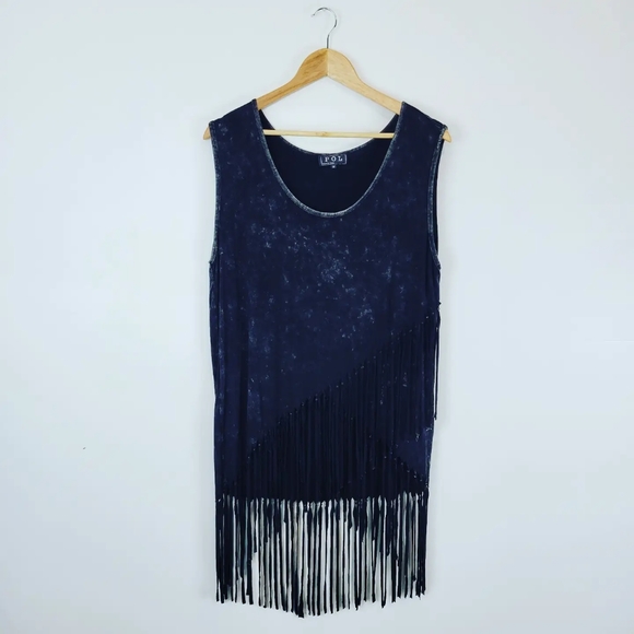 POL | Tassel Faded Tank Top Size Medium